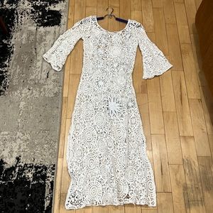 Anjuna Embroidered Dress Sz S